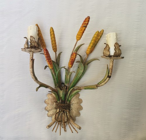 Antique italian tole wall - italian,
