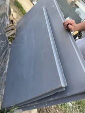 PVC SOLID SHEET Coppings  GREY 155cmx165cmx5mm thick