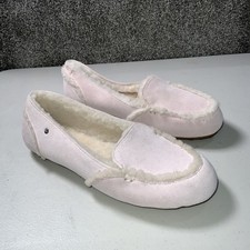Ugg Hailey Fluff Loafer Slip On. Pink Slippers Size Uk 5 New Read Description