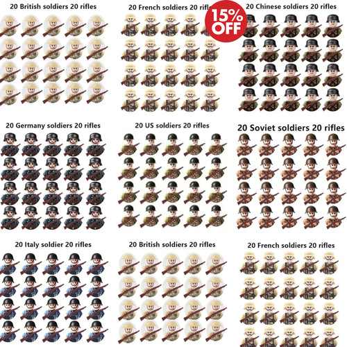 Toys soldiers mini - soldiers, 20