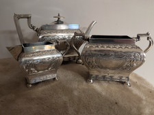 Victorian Silver Plated Tea