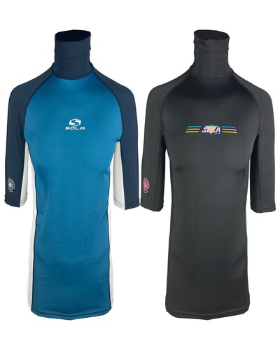 Mens rash vest - rash, short