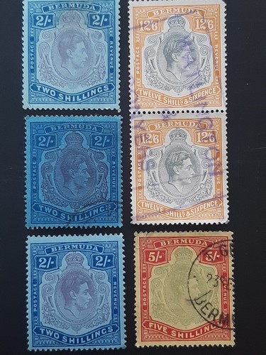 Bermuda stamp set - , sg