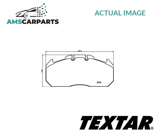 Brake pads set braking - pads, pad