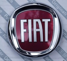 Fiat Badge Logo 95mm 9.5cm Fits 500 PANDA PUNTO CROMA DOBLO SEDICI
