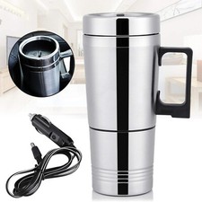 12V Car Heating Cup Electric Kettle Travel Mug Thermal Coffee Cup for Heating