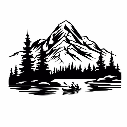 Canadian kayak stickers for - stickers,