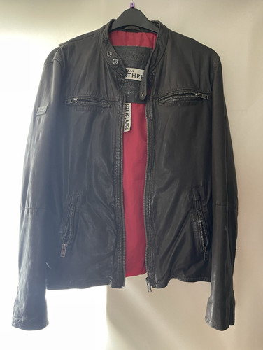 Superdry men black leather - black,