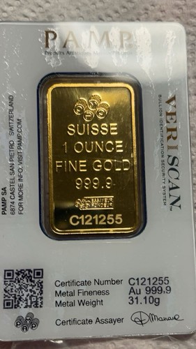 Pamp suisse gold bar - suisse,