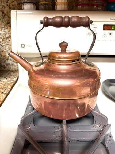 Copper tea kettle pot - copper, kettle/pot