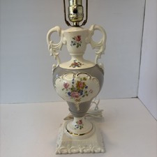 Vtg 26” Ceramic Table Lamp