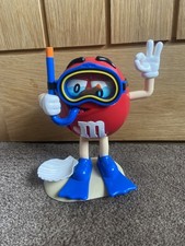M&M Chocolate Red Dispenser