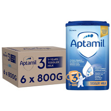 6 x 800g Aptamil 3 Toddler