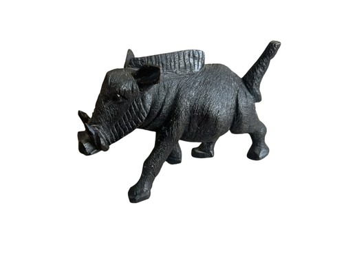 Hand carved warthog wild - warthog, boar