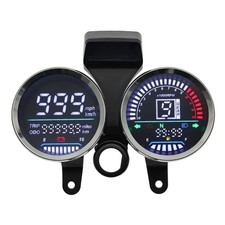 Digital Dashboard Cluster Accurate Speed & Distance Readings for GN125 Motorbike