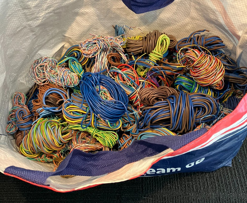 Scrap household cables copper - household,
