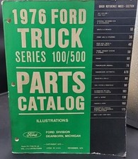 1976 Ford Truck Parts Catolog