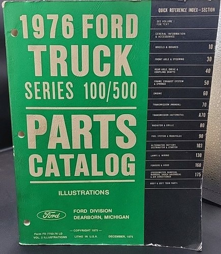 1976 ford truck parts - ford,