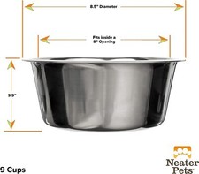 Stainless Steel Dog Cat Bowls
