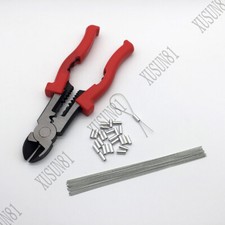 SEALING PLIERS 10 SEALS SECURITY AL FERRULES WIRE ELECTRIC METER UK STOCK