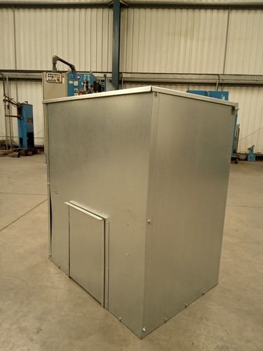 Coal bunker galvanised steel - galvanised,