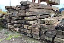 Grade B reclaimed oak sleeper landscaping outdoor furniture garden feature 2.37m