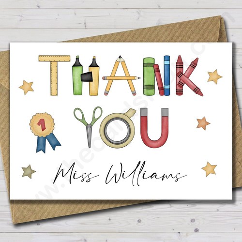 Personalised thank you - personalised,