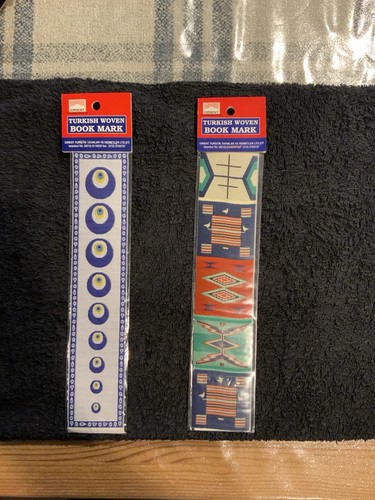 Turkish woven bookmarks - turkish,