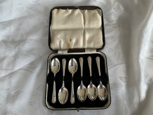 Vintage tea spoon set - set, boxed