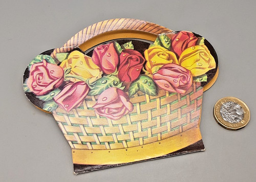Vintage basket roses - vintage,