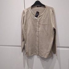 Ladies Cardigan Gold Sparkly