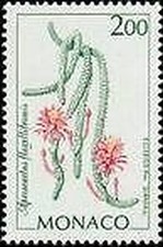 Monaco No. 1970 "Flora Of The Exotic Garden, Aporocactus Flagelliformis" xxTTB