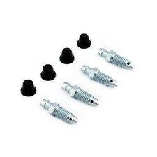 For BMW 3 Series E46 330i 330D (1998-2005) 4x Brake Caliper Bleed Nipples Screws