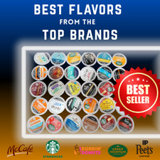 K-cup Variety Pack 96 K CUP  Sampler. Many Flavors.