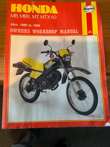 Honda mtx workshop manual - 50,
