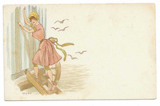 Vintage Artist Drawn Postcard