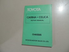 11.1975 Repair Work Shop Manual Chassis Toyota Celica TA22 RA21 Carina A12
