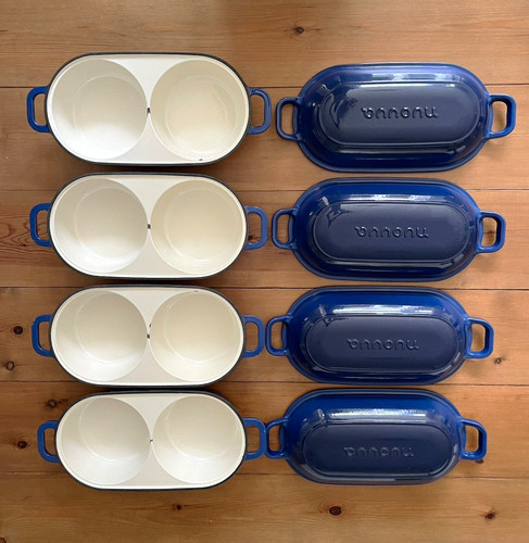 Nuovva blue enamel cast - nuovva, iron