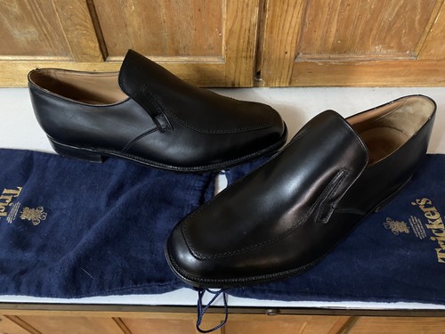 Trickers black leather - leather, loafers