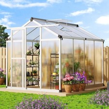 6x8ft Polycarbonate Walk-In