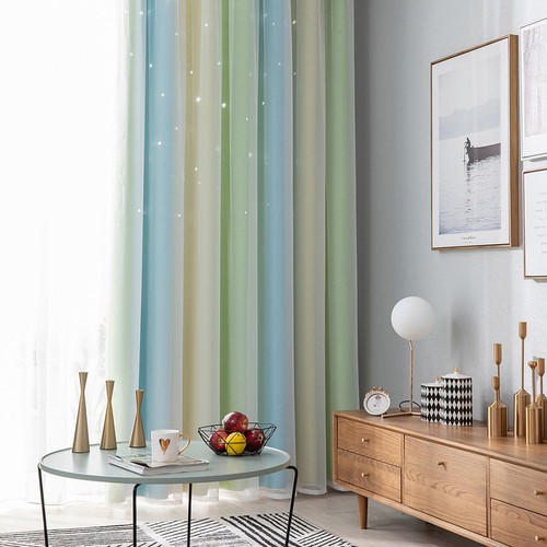Star curtains stars blackout - star,