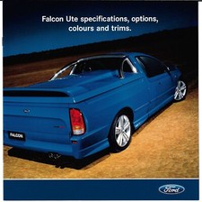 Ford Falcon Ute Pick-Up Specifications 2005-2006 Australian Market Brochure