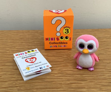 ty Mini Boos Collectibles Series 3 Glider the Pink Penguin