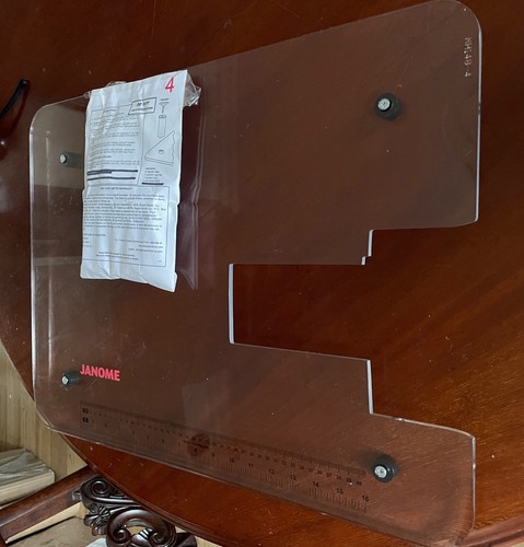 Perspex extension table for - perspex,