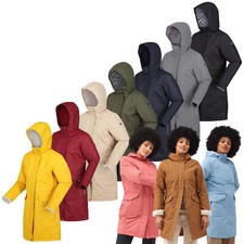 Regatta Womens Romine Jacket Waterproof Breathable Insulated Ladies Parka Coat