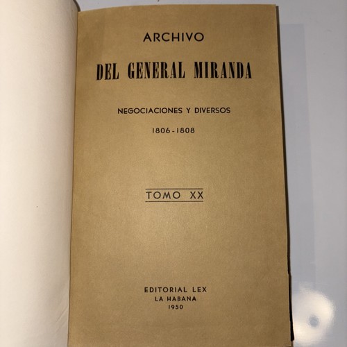 Archivo del general - archivo, miranda