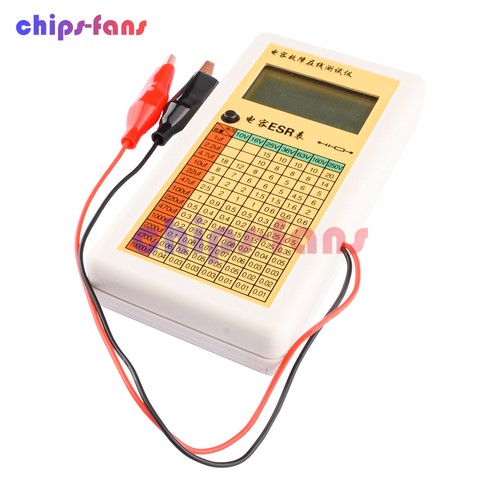 Digital capacitor esr tester - capacitor,