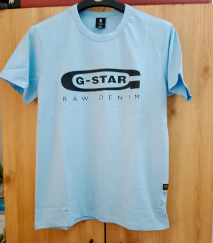 Star raw denim printed - ex,