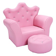 Pink Kids Sofa Armrest Chair