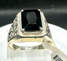 Mens sterling silver ring